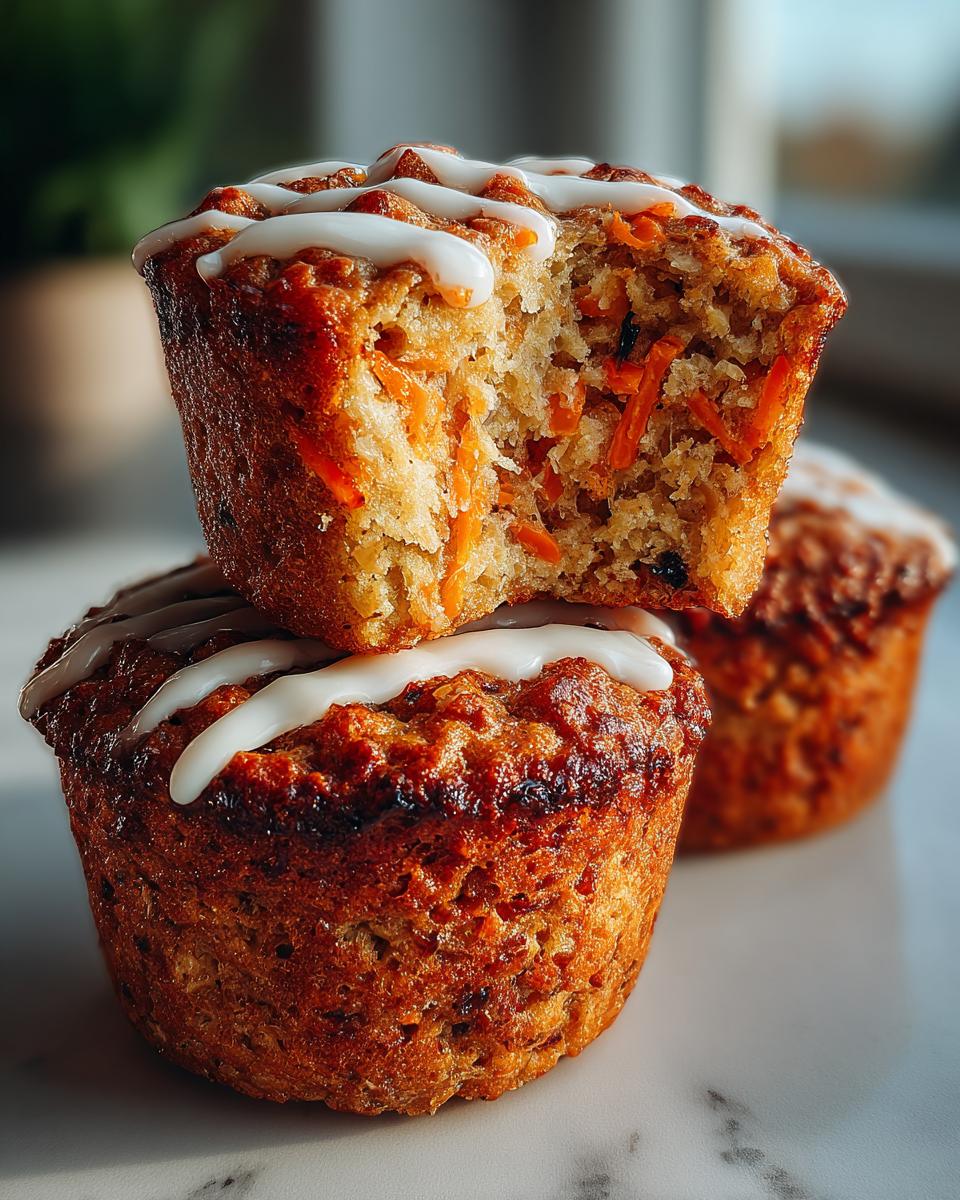 Carrot Cake Baked Oatmeal Cups - detail 1