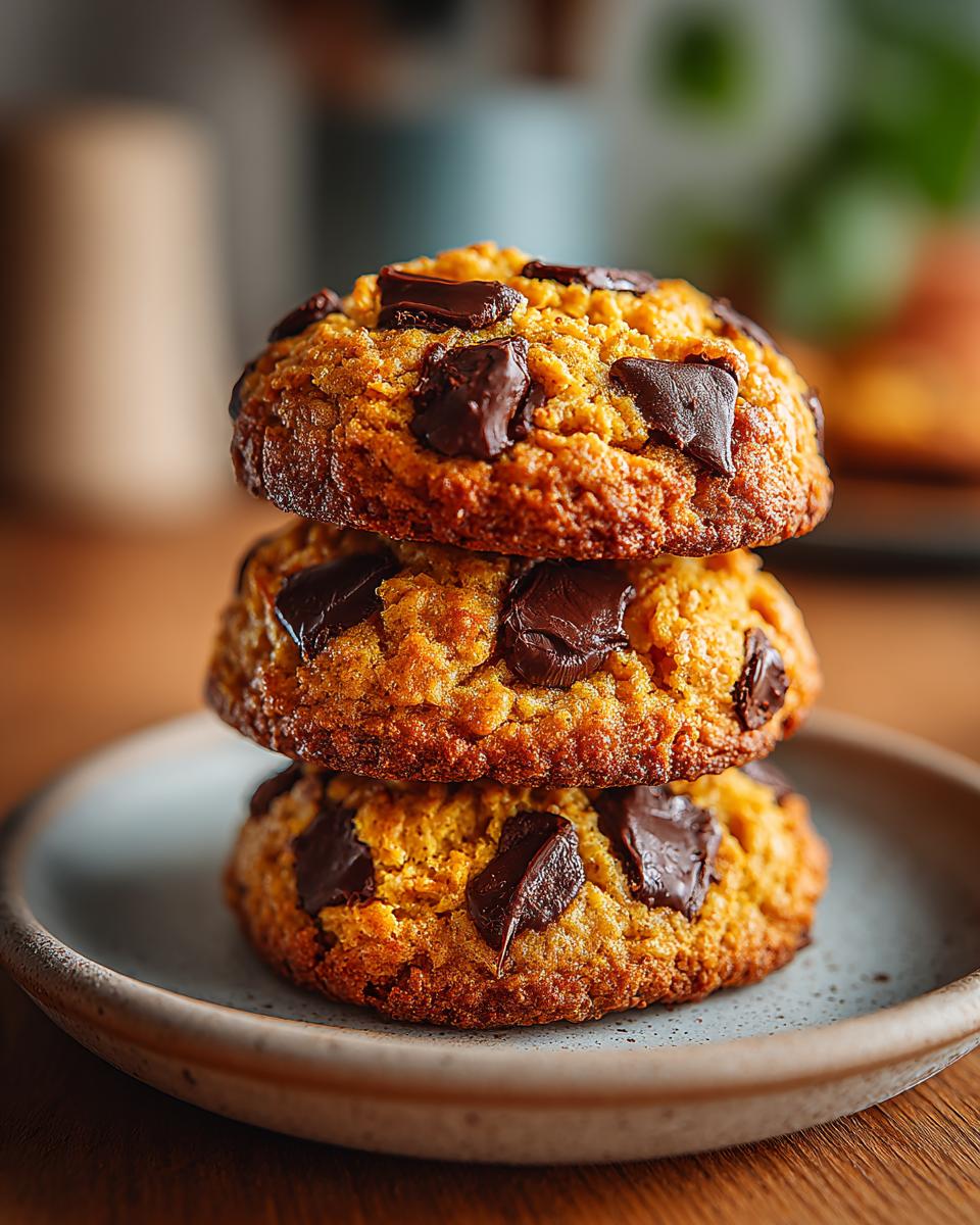 Chewy Gluten Free Oatmeal Chocolate Chip Cookies - detail 1