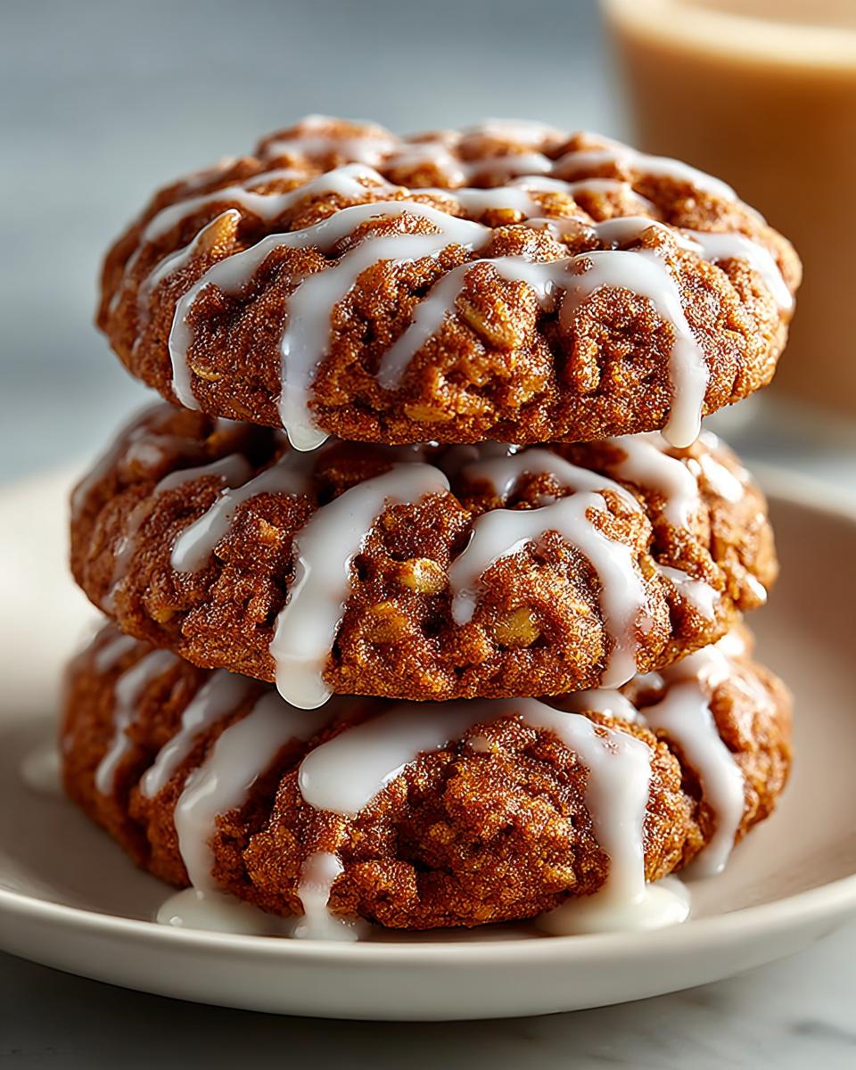 Chewy Oatmeal Latte Cookies - detail 1