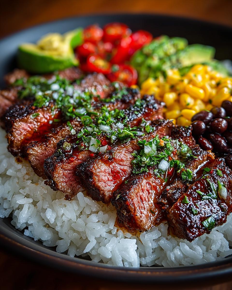 Cilantro Lime Steak and Rice Bowls - detail 1
