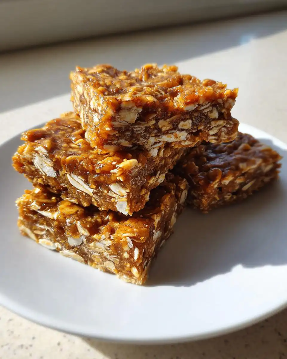 Cinnamon Apple Oatmeal Bars - detail 1