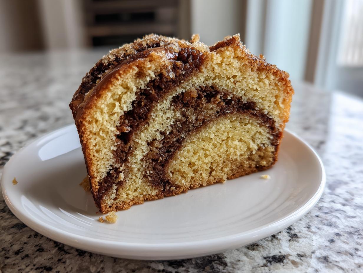 Amazing Cinnamon Swirl High Protein Coffee Cake 1