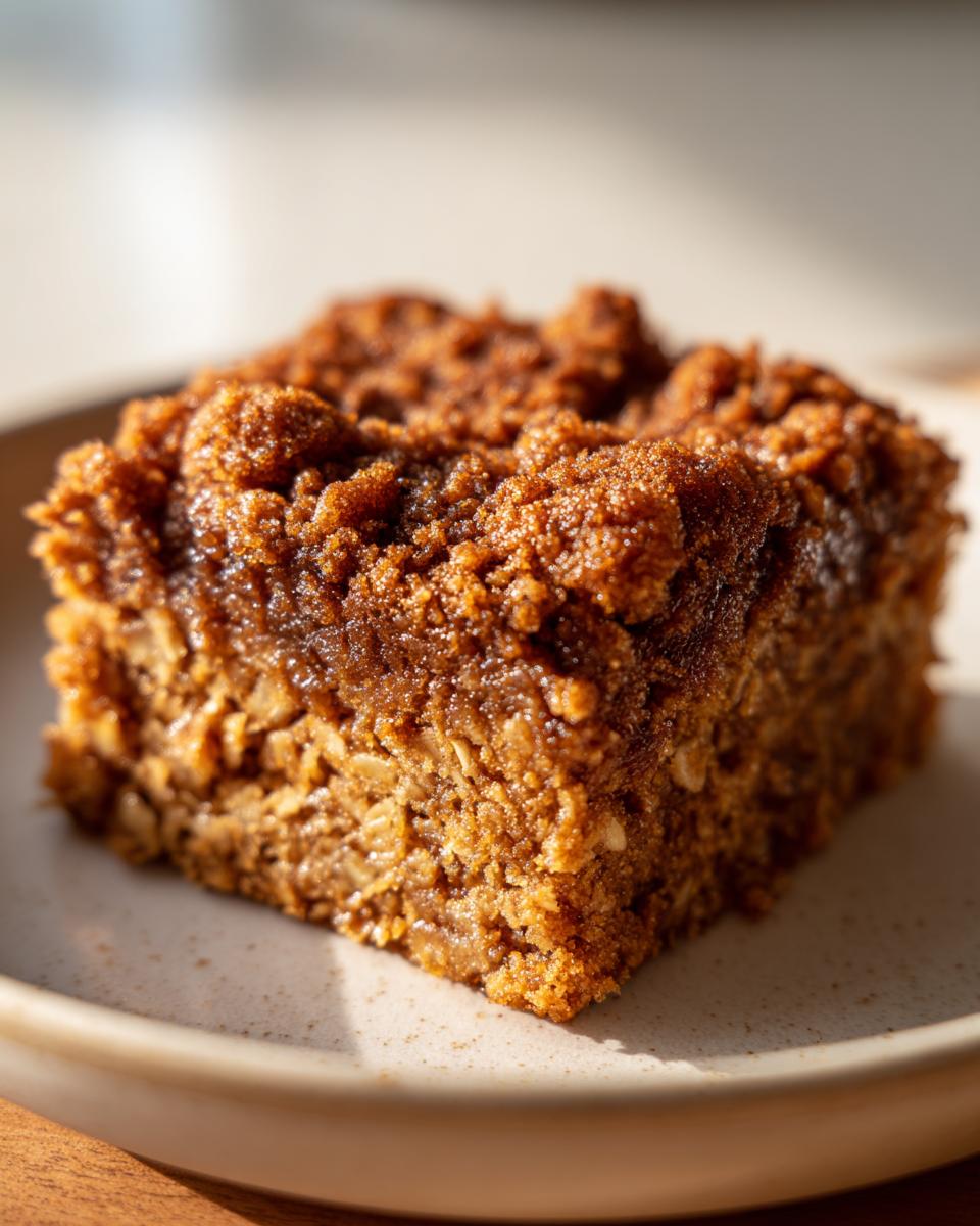 Coffee Cake Baked Oatmeal - detail 1