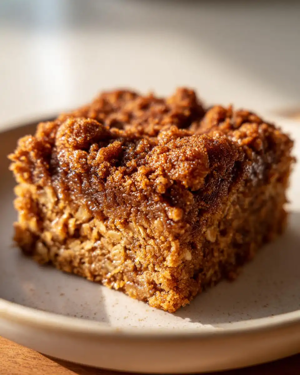 Coffee Cake Baked Oatmeal - detail 1