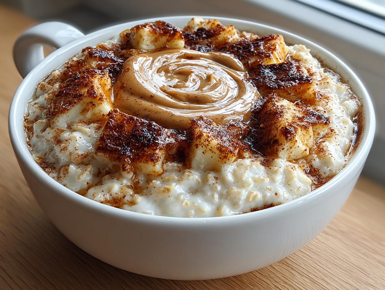Divine Creamy Apple Cinnamon Oatmeal Recipe 1