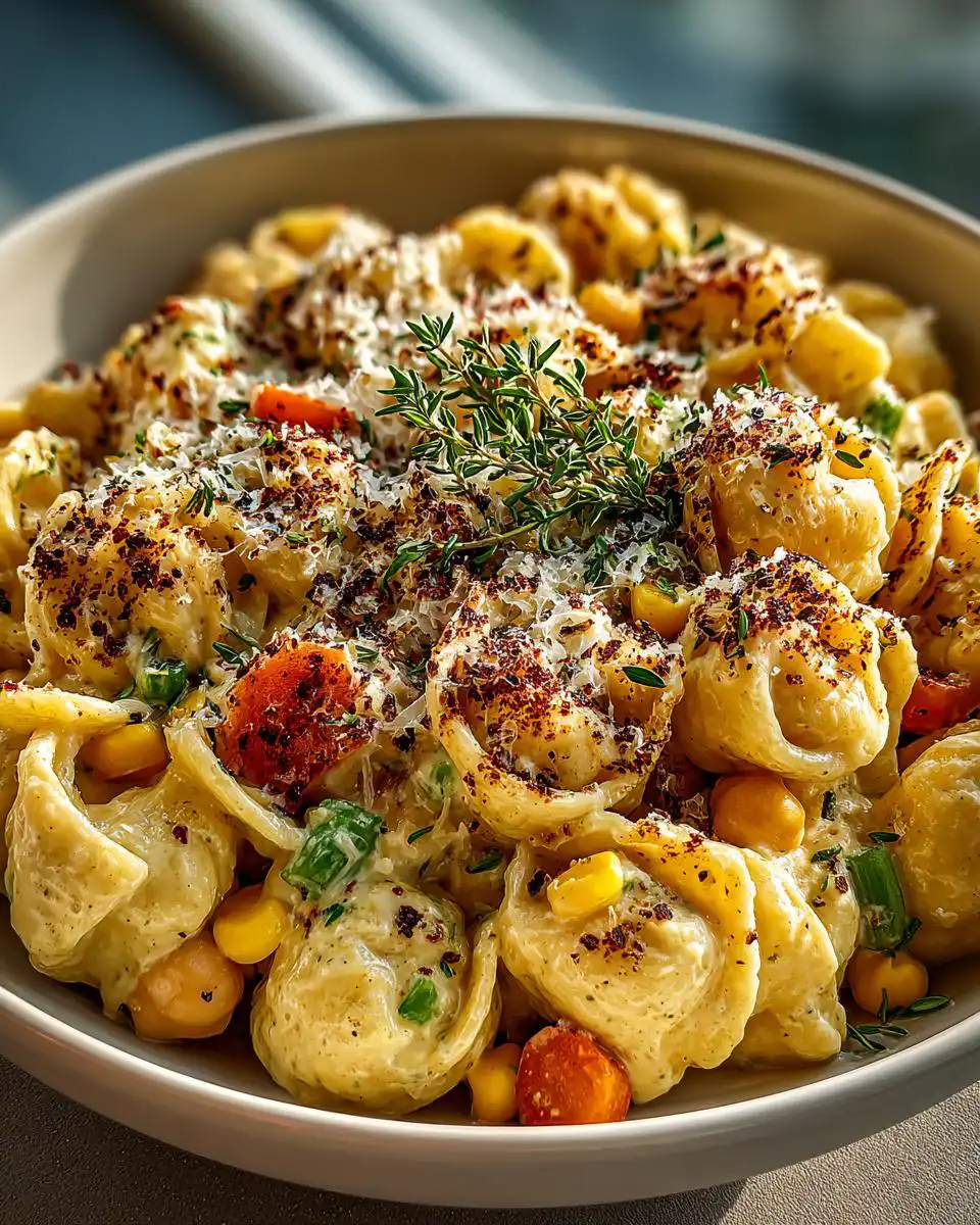 Creamy Chickpea Pot Pie Pasta in 30 Minutes - detail 1