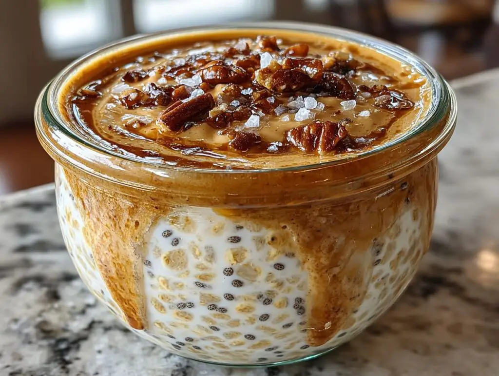 Creamy Peanut Butter Overnight Oats Easy Breakfast