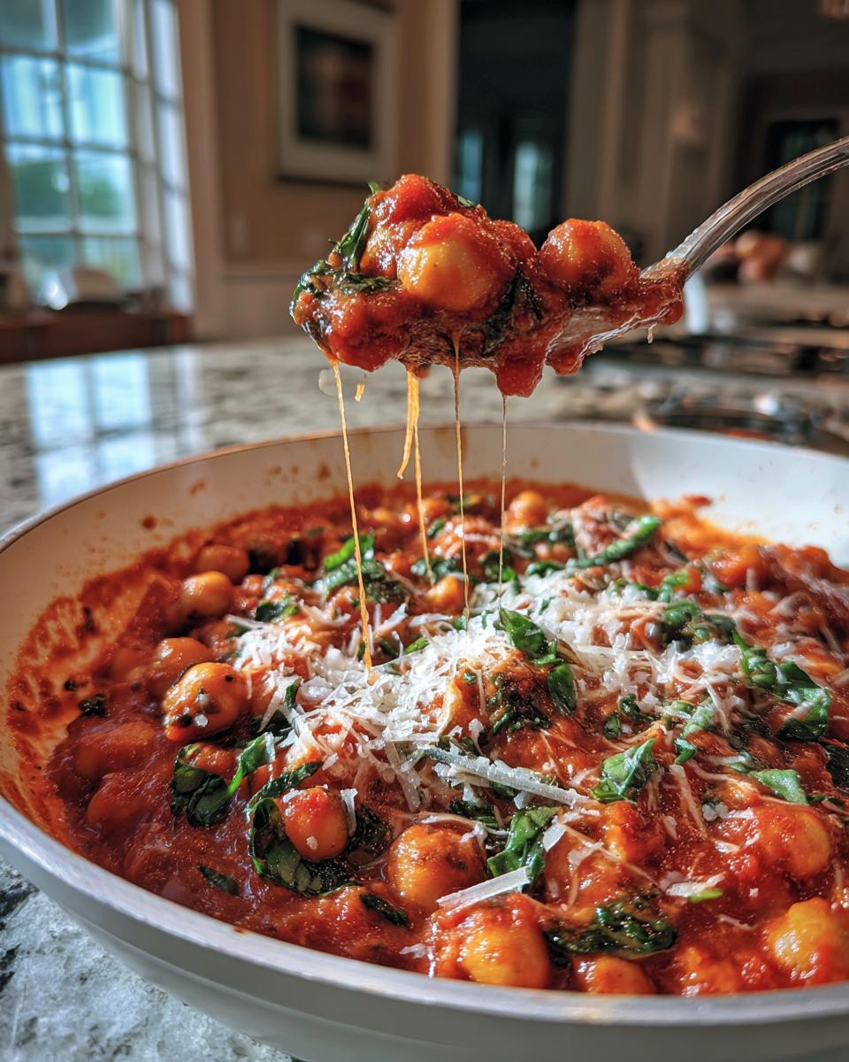 Creamy Tomato Basil Chickpea Skillet - detail 1