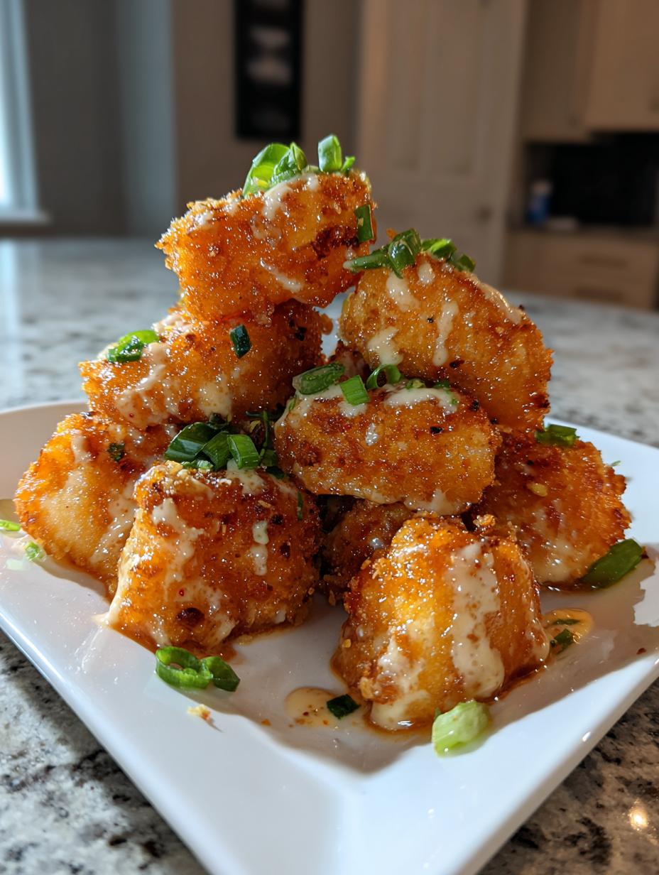 Crispy Bang Bang Salmon Bites High Protein Easy Dinner - detail 2