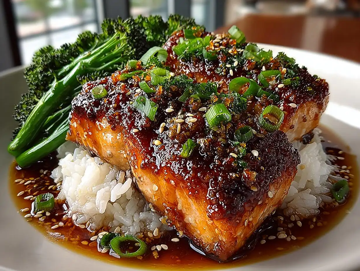 Amazing Easy Baked Teriyaki Salmon in 25 Min