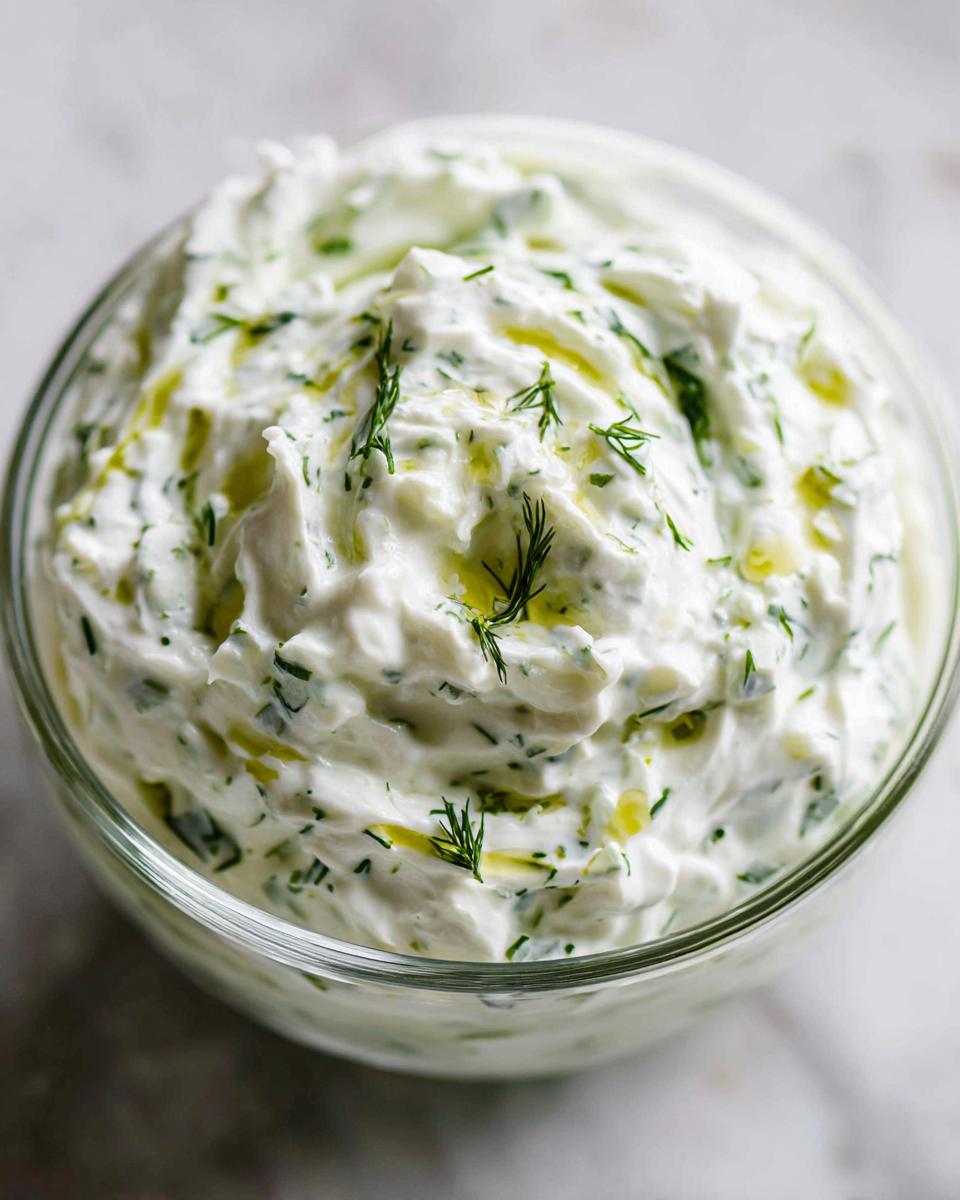 Easy Homemade Tzatziki Sauce with Greek Yogurt - detail 1