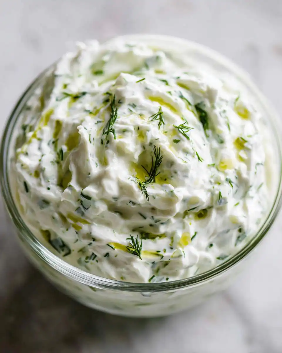 Easy Homemade Tzatziki Sauce with Greek Yogurt - detail 1