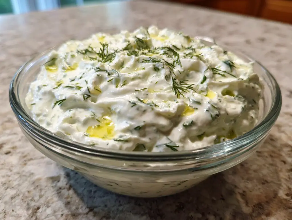 Easy Homemade Tzatziki Sauce with Greek Yogurt