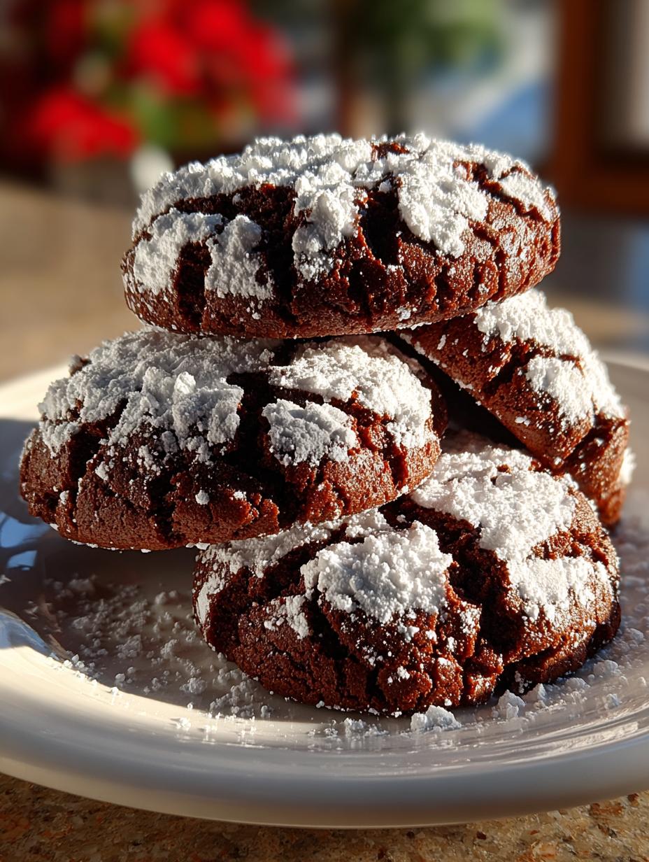 Fudgy Chocolate Crinkle Cookies Gluten Free - detail 2