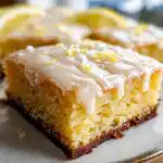 Fudgy Gluten Free Lemon Brownies