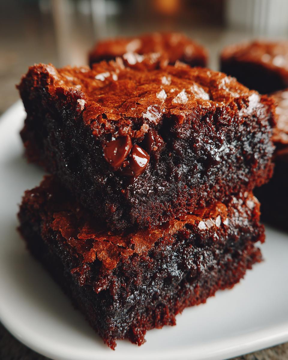 Fudgy Protein Brownies with Rich Chocolate Flavor - detail 1