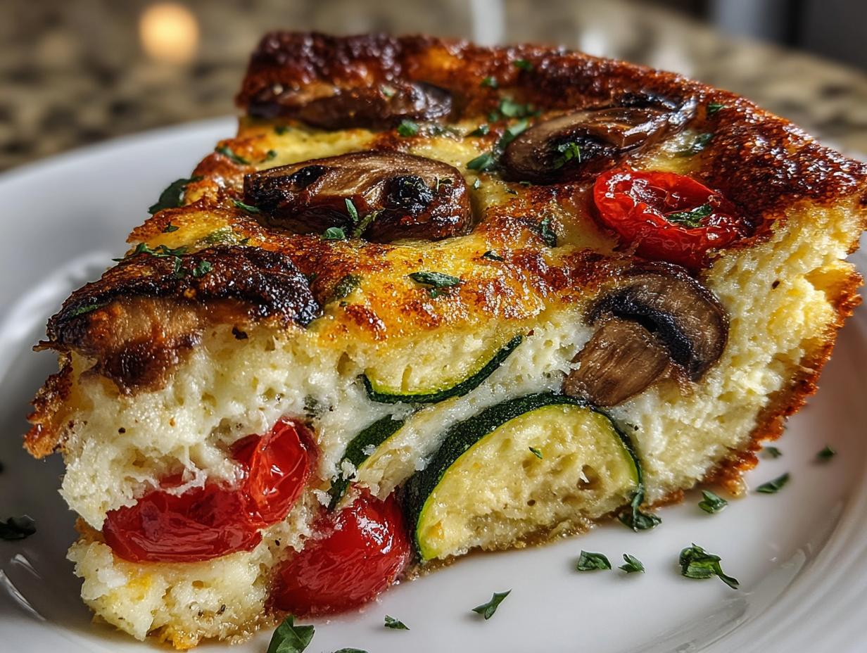 Shocking 6 Ingredient Garden Crustless Zucchini Pie