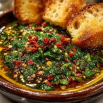 Garlic Olive Oil Dip for Bread