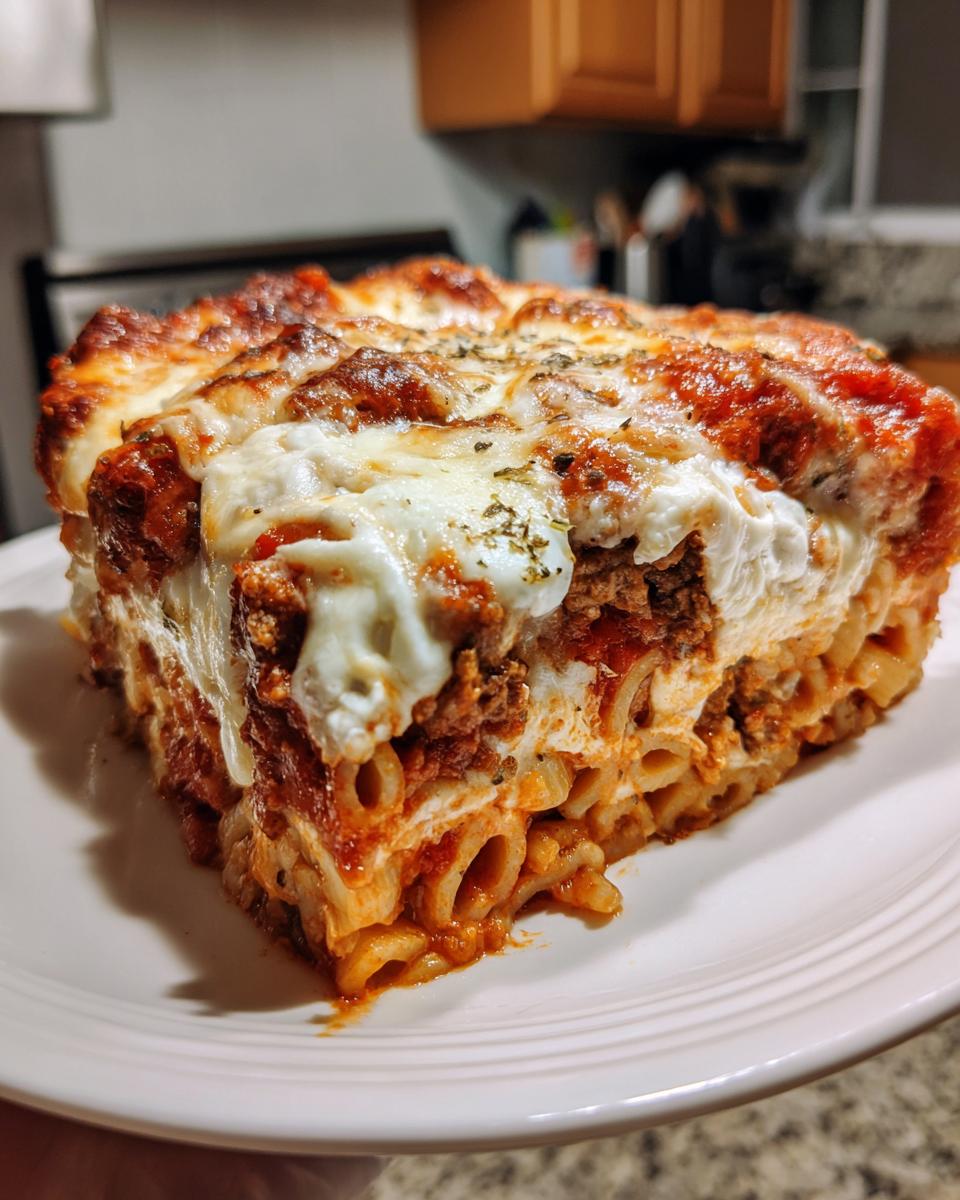 Ground Beef Penne Pasta Bake Easy Family Dinner - detail 1