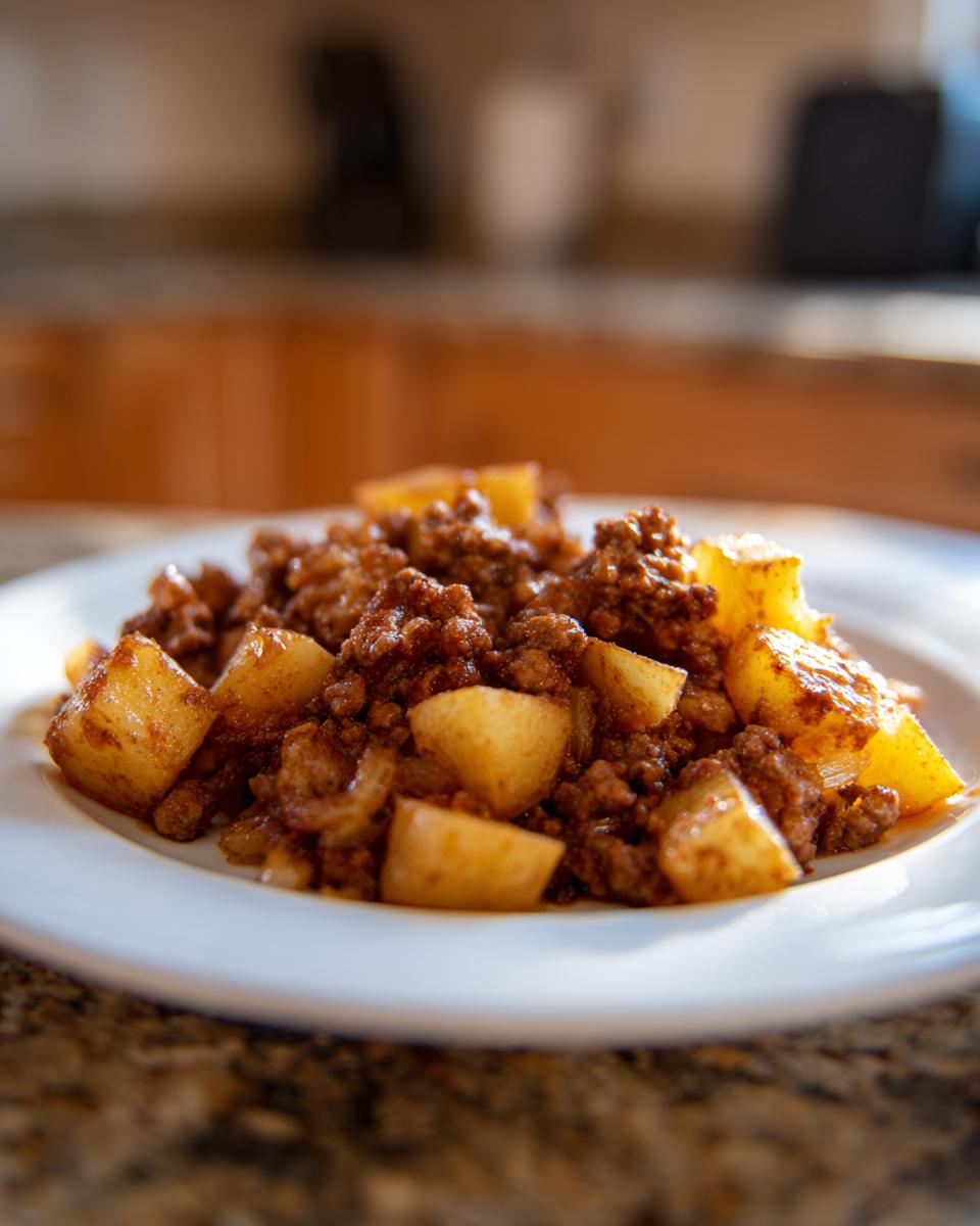 Ground Beef and Potatoes Easy One Pan Dinner - detail 1