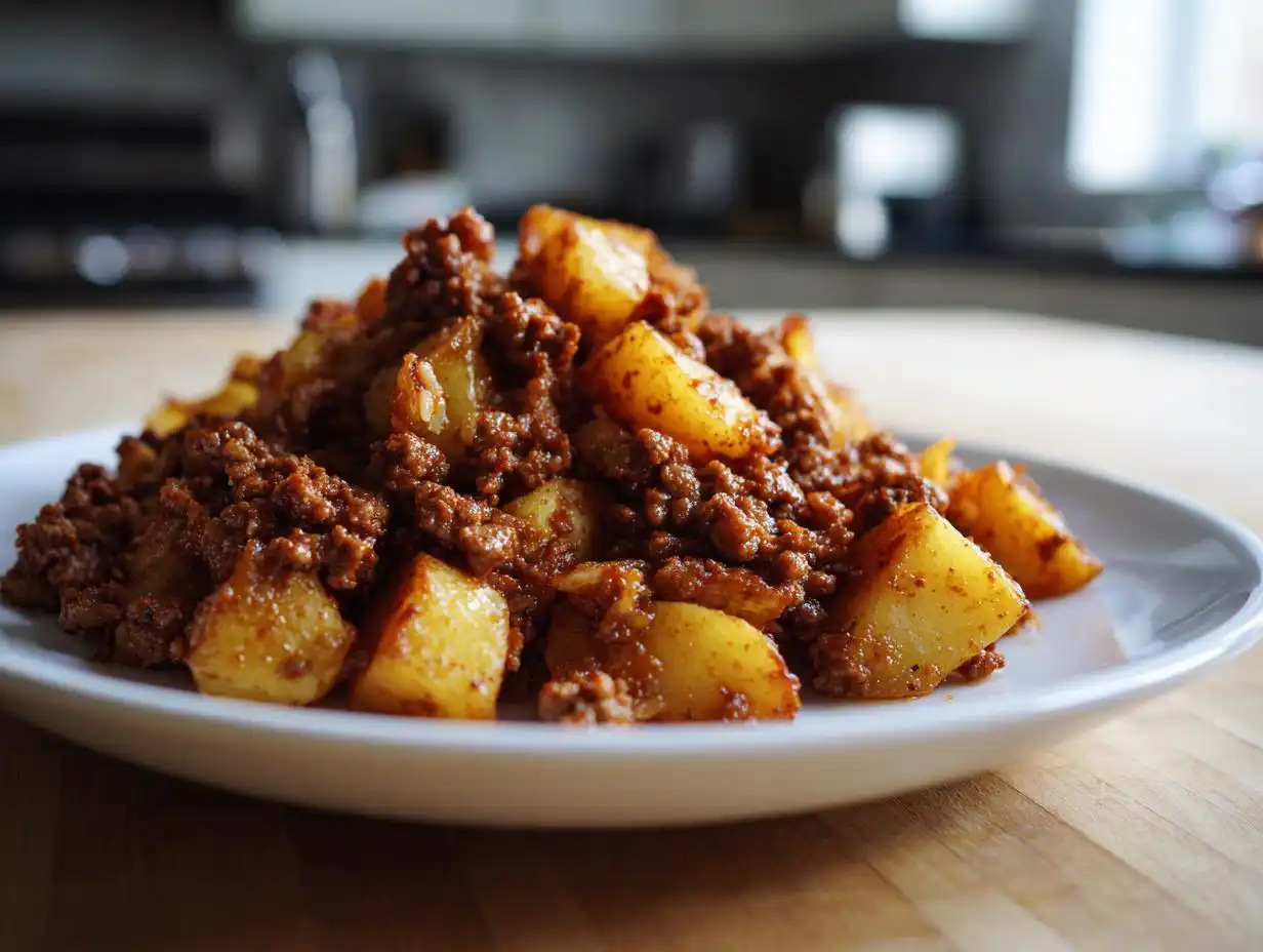 Ground Beef and Potatoes Easy One Pan Dinner Magic 420