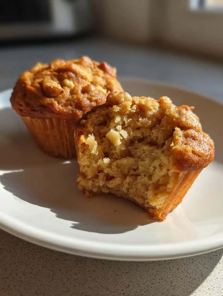 Healthy Banana Tahini Protein Muffins - detail 2