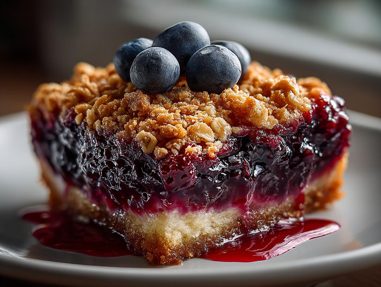 Amazing 5-step Healthy Blueberry Cobbler Easy Oat Topping