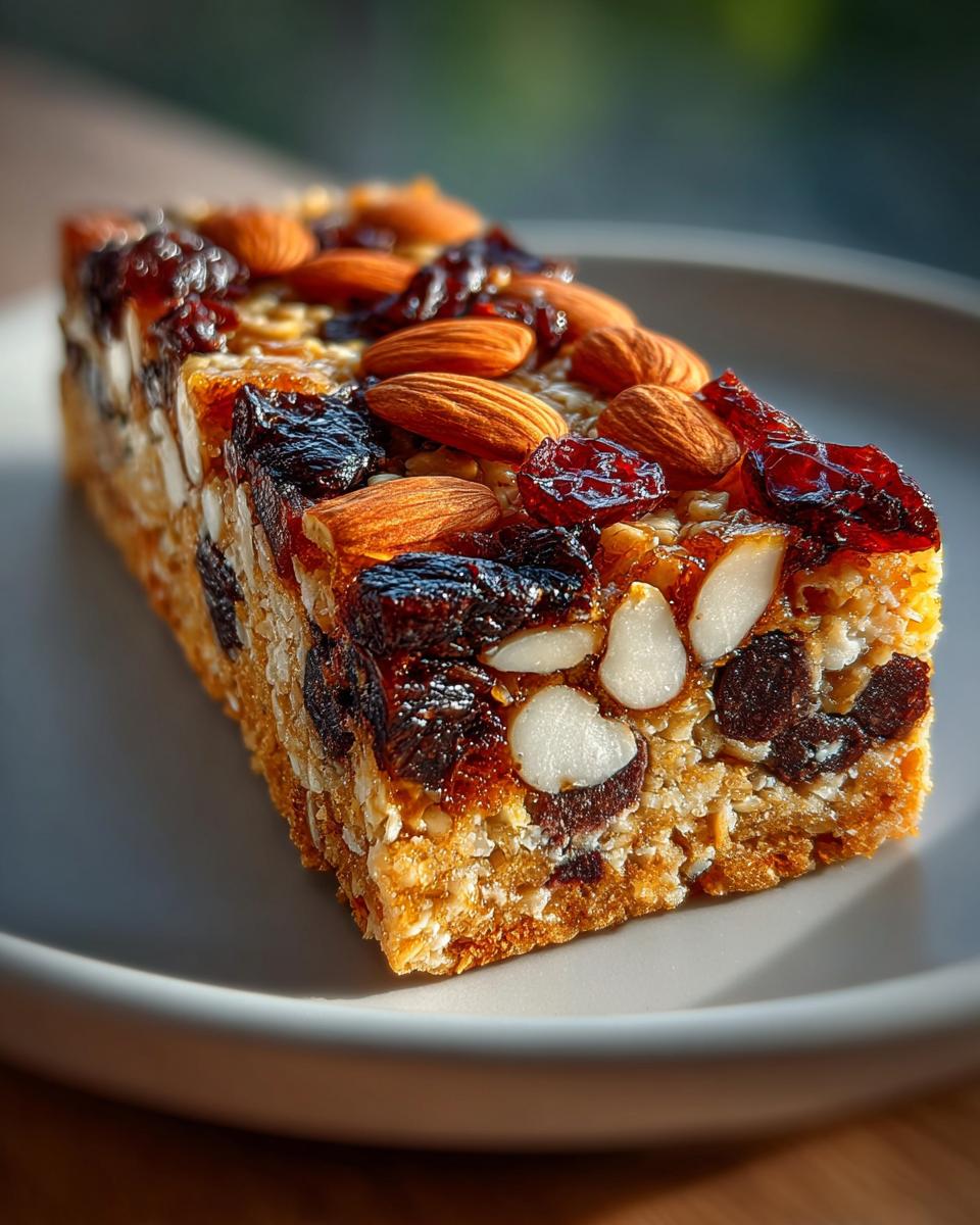 Healthy Granola Bars Easy No Bake Snack - detail 1