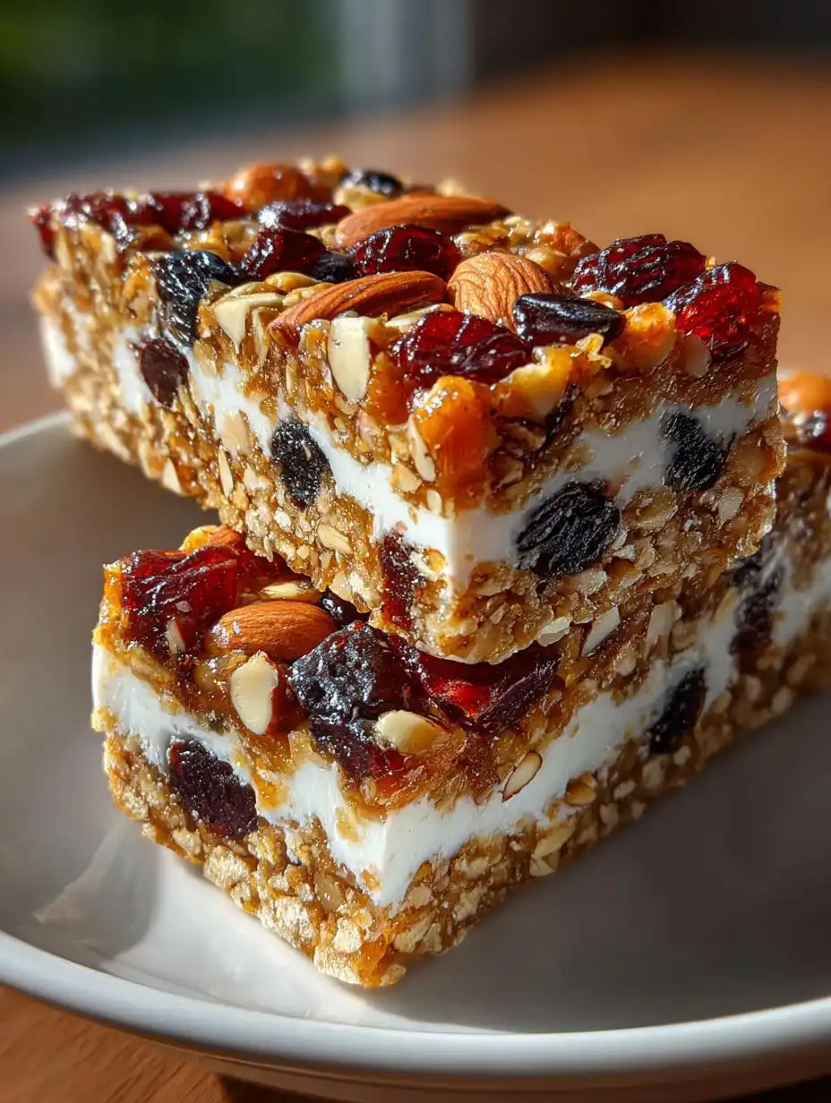 Healthy Granola Bars Easy No Bake Snack - detail 2