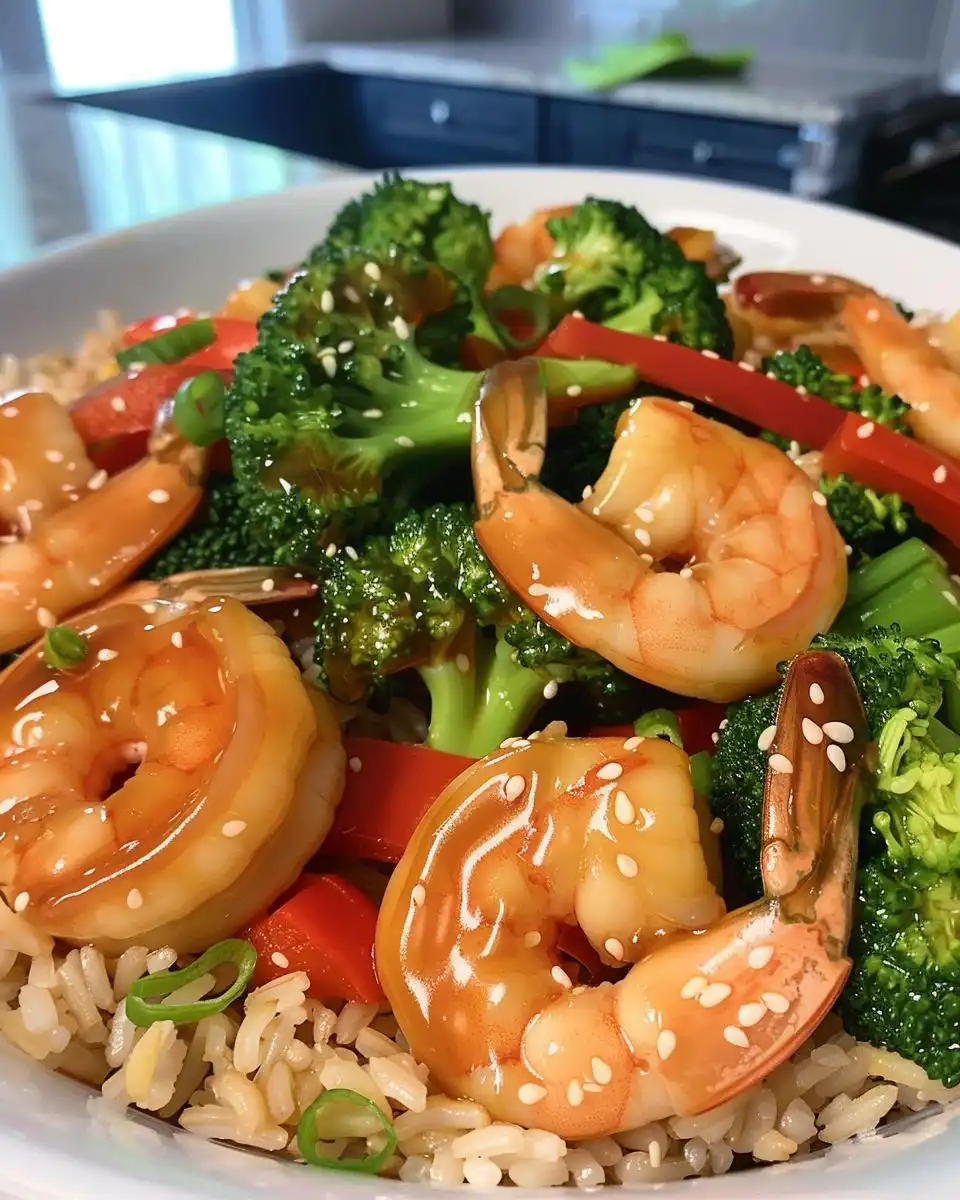 Healthy Honey Garlic Shrimp (High-Protein & Low-Cal) - detail 1