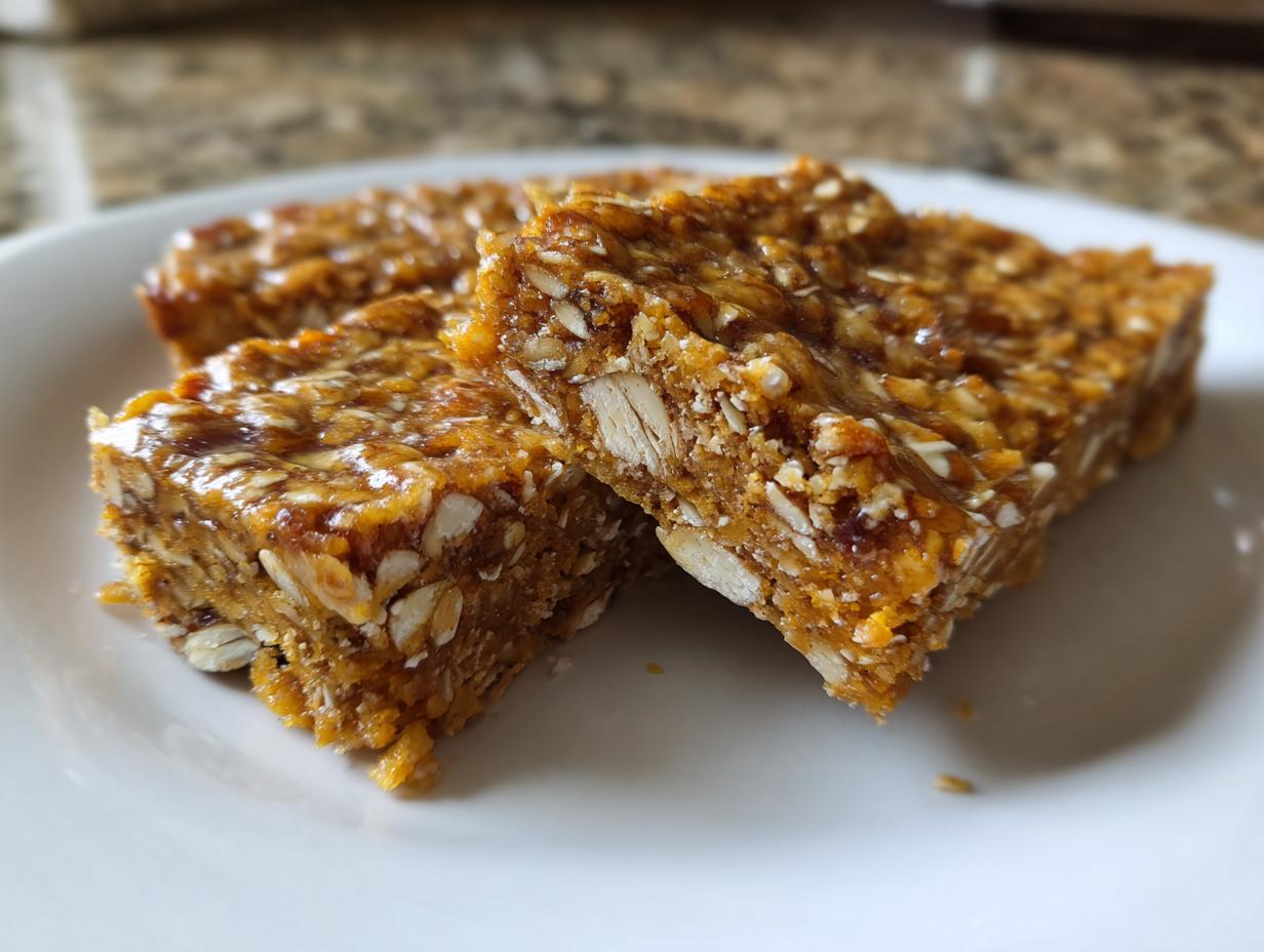 Amazing 14g Protein Healthy Honey Oat Bars