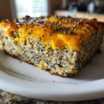 Healthy Orange Poppy Seed Oatmeal Breakfast Bake