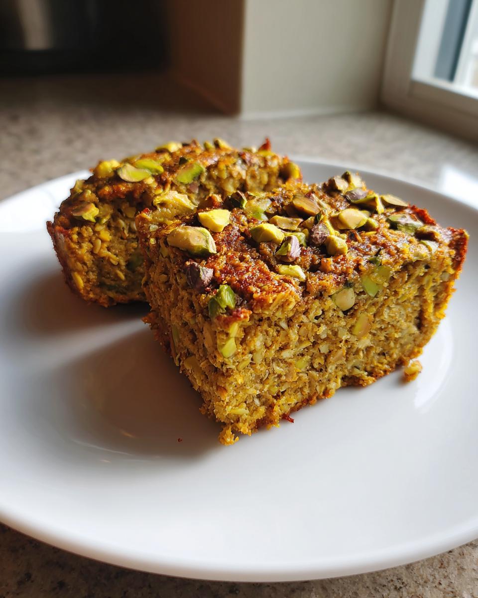 Healthy Pistachio Cardamom Baked Oats - detail 1