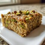 Healthy Pistachio Cardamom Baked Oats