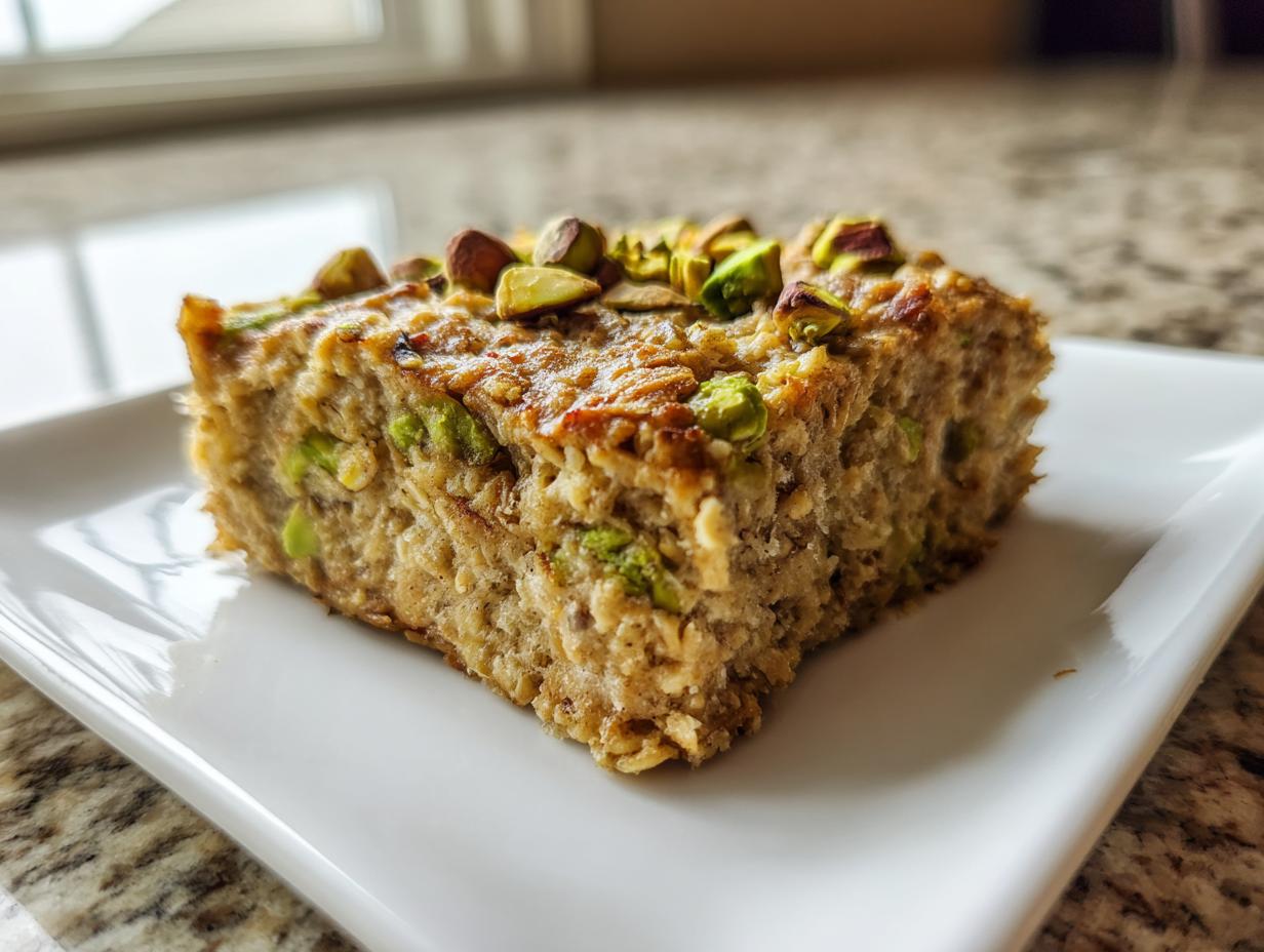 Amazing Healthy Pistachio Cardamom Baked Oats 6 ways
