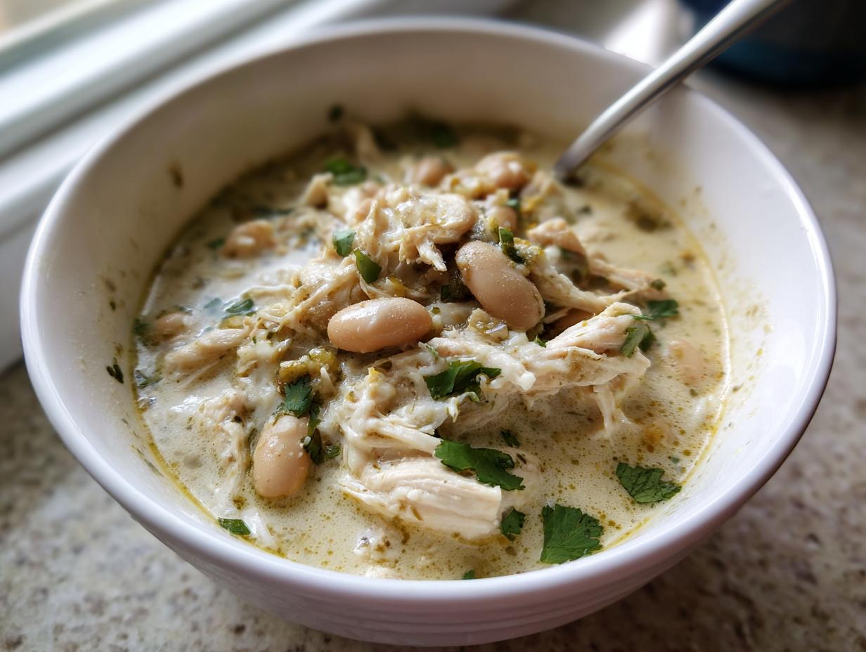Amazing 6-serving Healthy White Chicken Chili