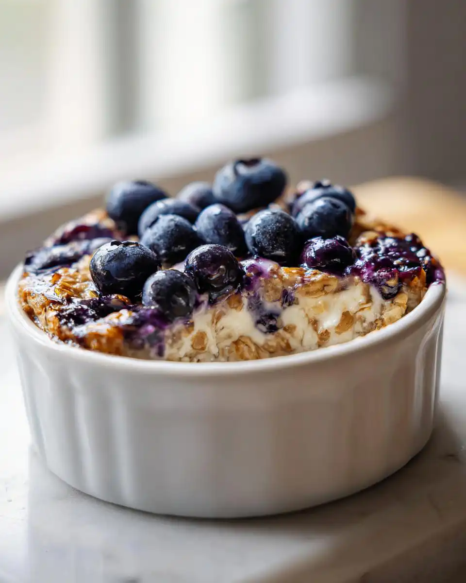 High Protein Blueberry Cottage Cheese Breakfast Bowls - detail 1