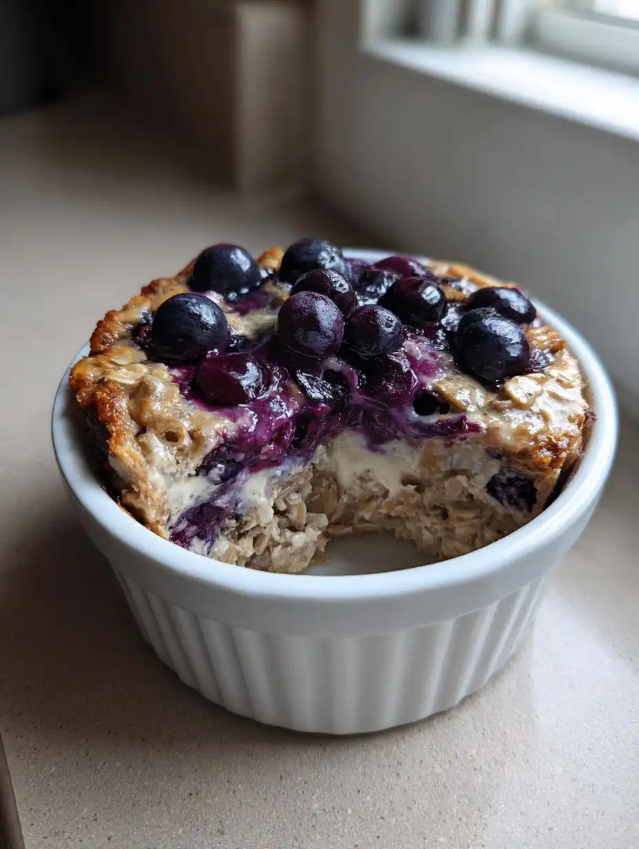 High Protein Blueberry Cottage Cheese Breakfast Bowls - detail 3