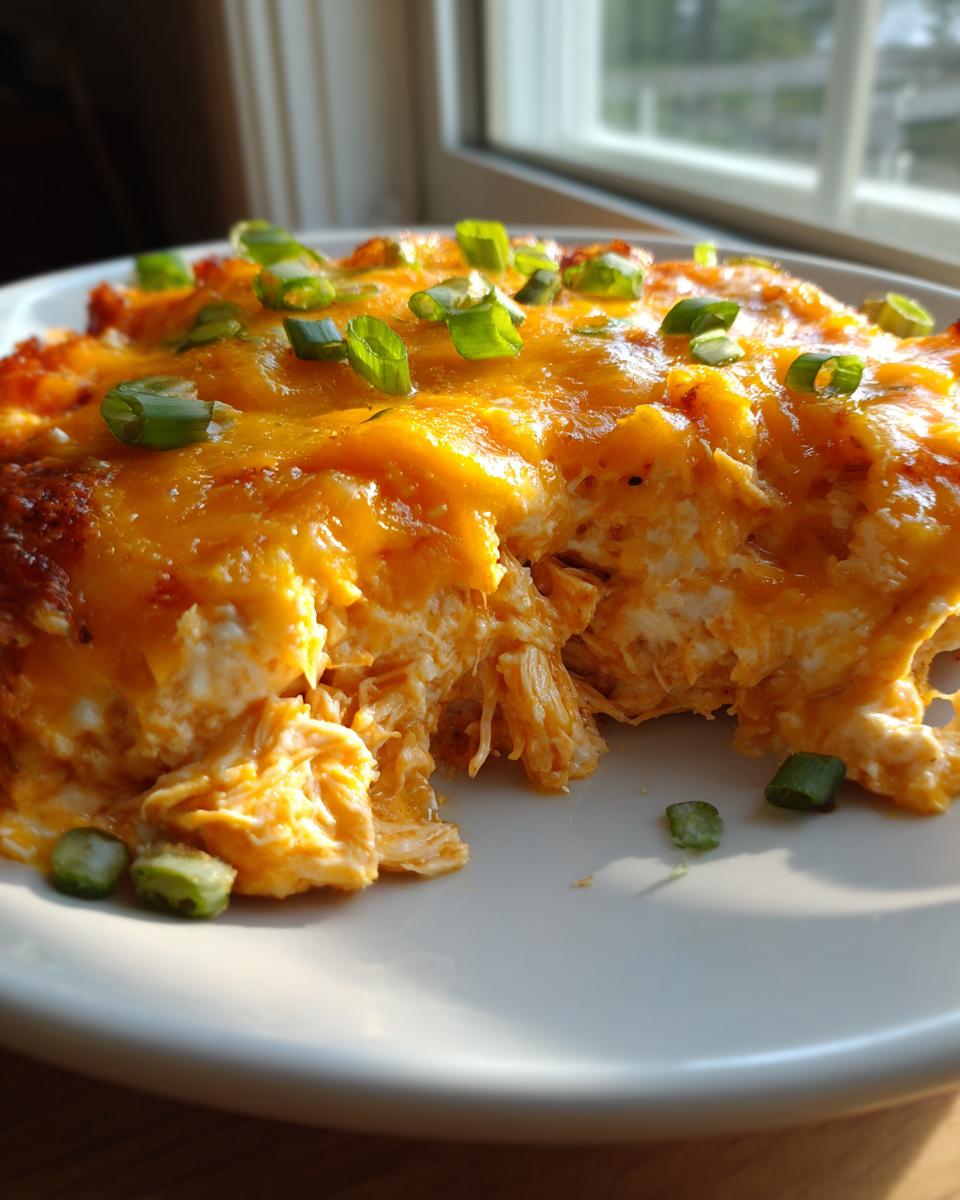High Protein Buffalo Chicken Dip Creamy and Spicy - detail 1