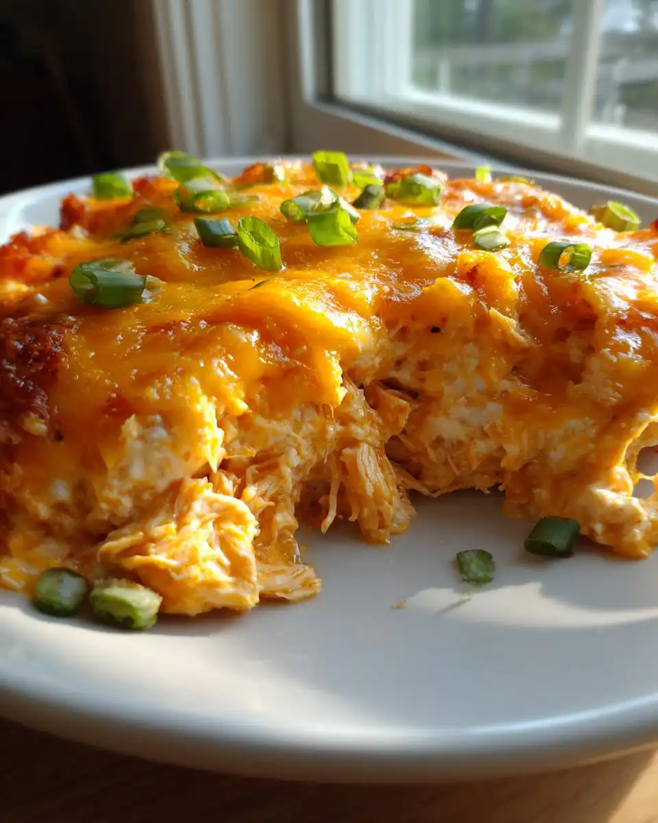 High Protein Buffalo Chicken Dip Creamy and Spicy - detail 1