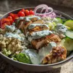 High Protein Greek Chicken Bowls Meal Prep