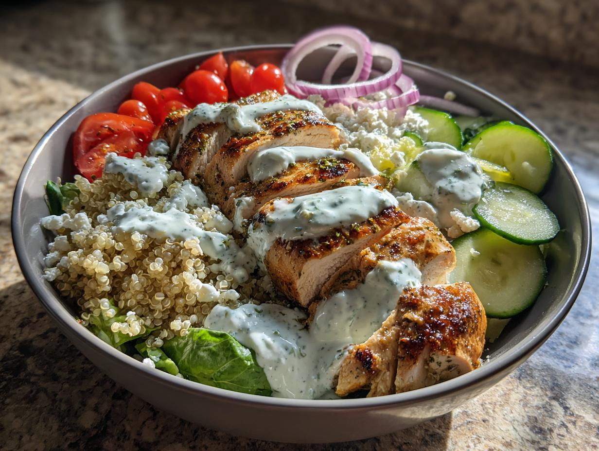 Great 42g Protein High Protein Greek Chicken Bowls
