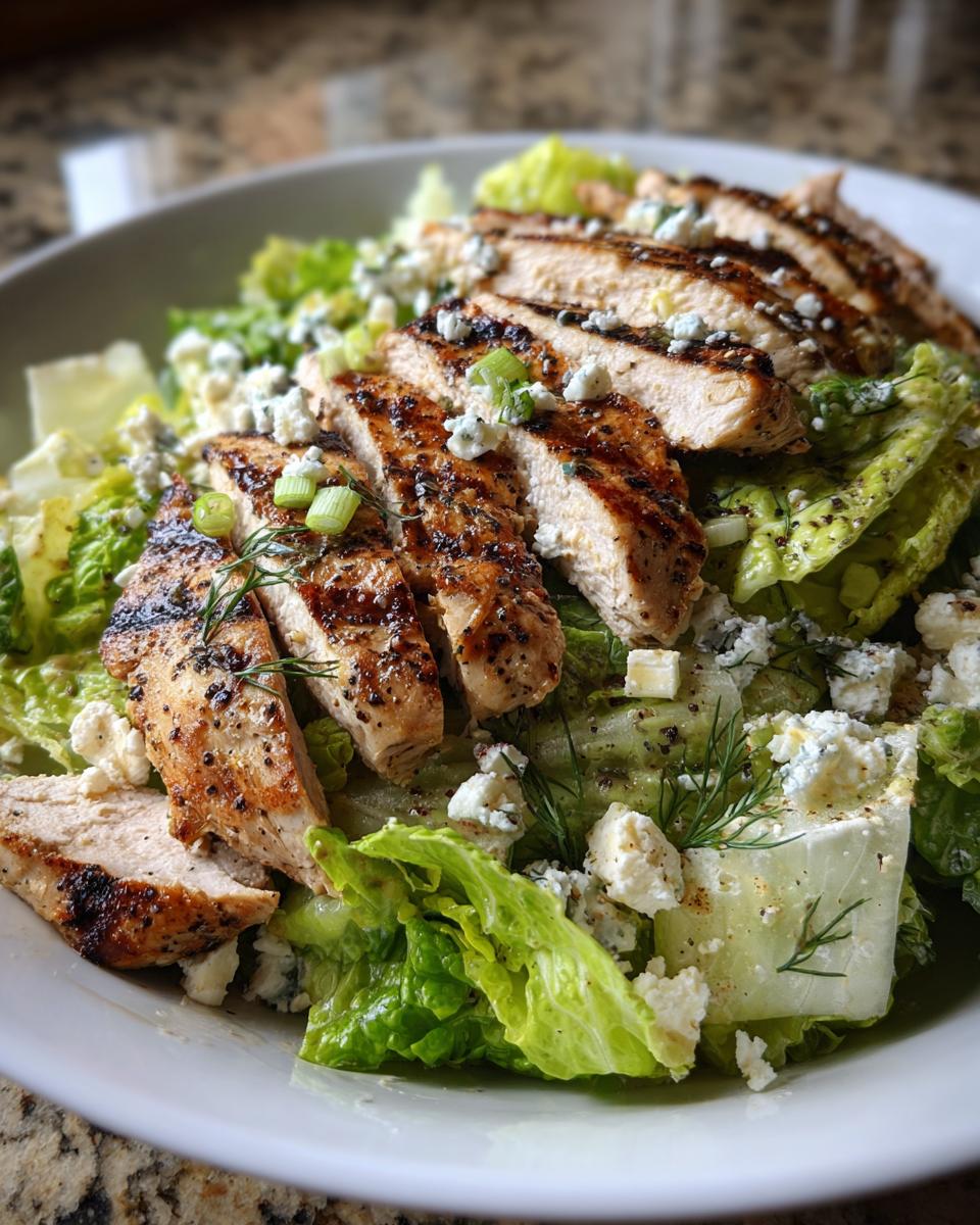 High Protein Greek Lettuce Salad Maroulosalata - detail 1