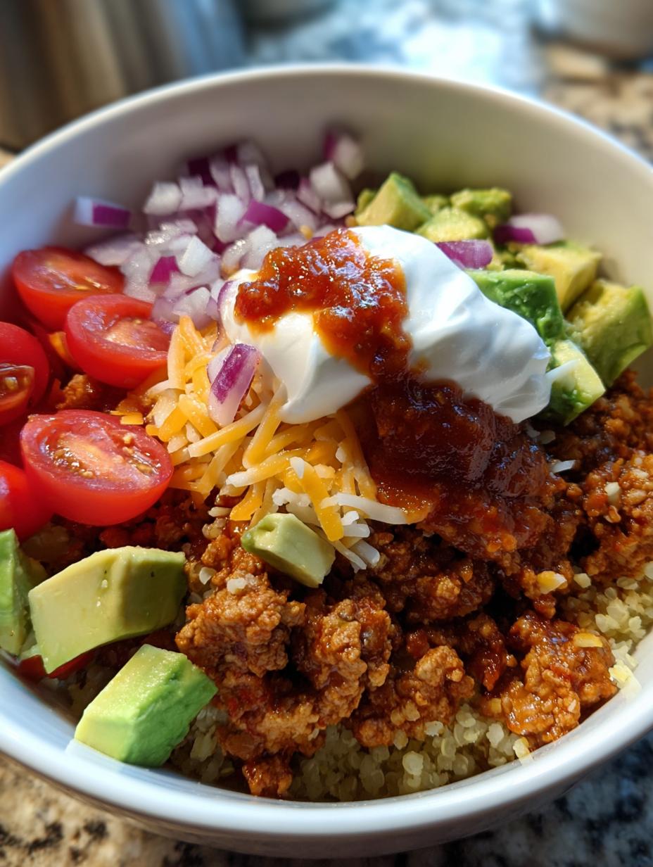 High Protein Low Carb Burrito Bowl - detail 2