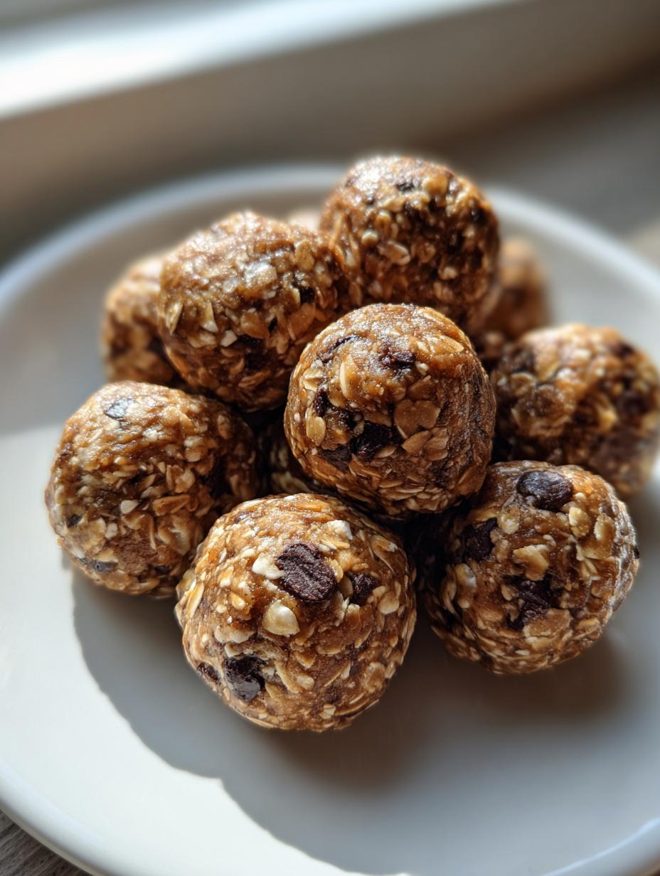 High Protein Oatmeal Protein Balls No Bake Snack - detail 2