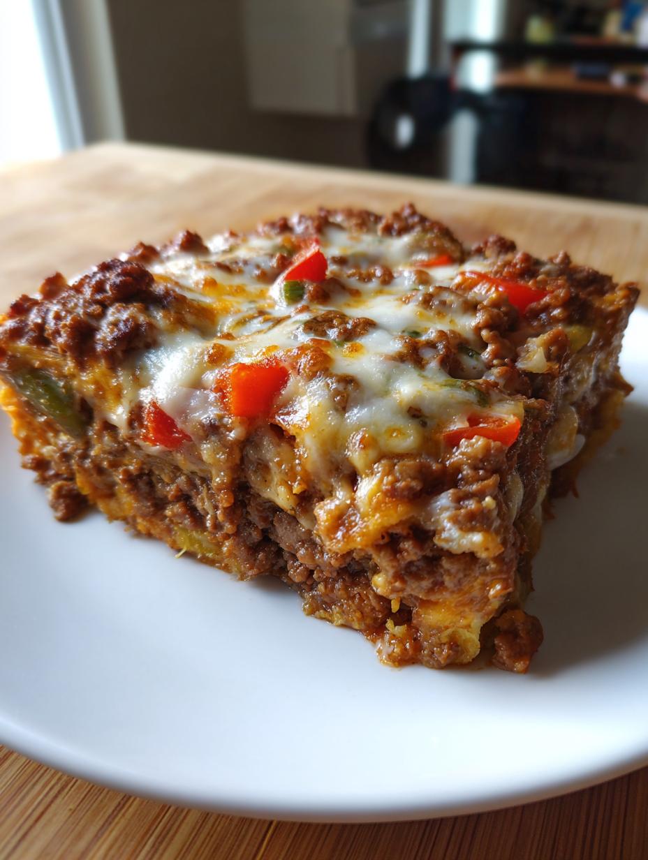 High Protein Philly Cheesesteak Casserole Low Carb - detail 2