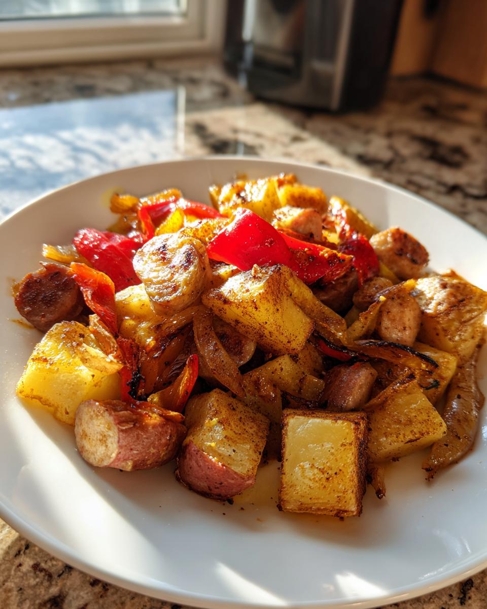 High Protein Sausage Potato Bake - detail 1