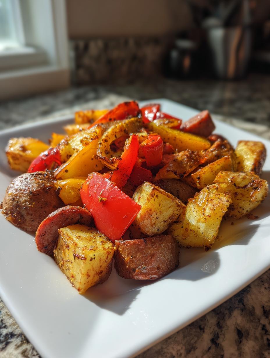 High Protein Sausage Potato Bake - detail 2