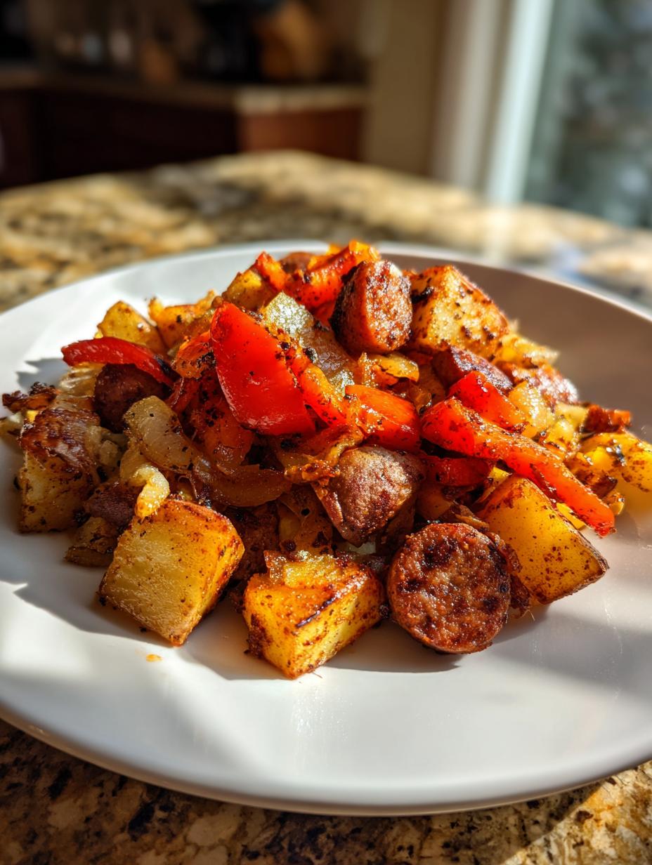 High Protein Sausage Potato Bake - detail 3