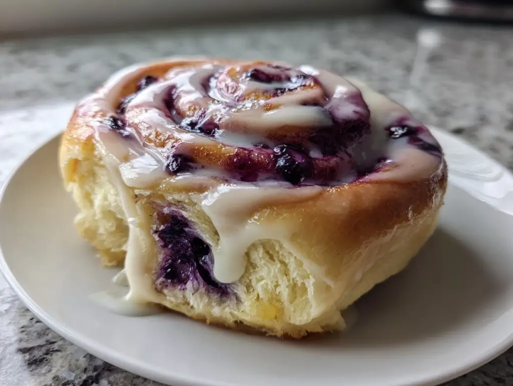 Lemon Blueberry Sweet Rolls